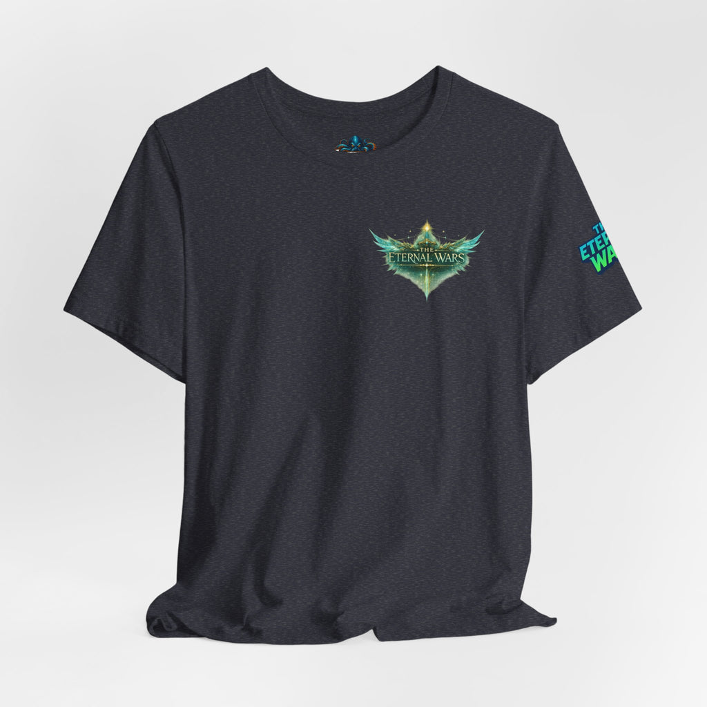 The Eternal Wars Motorcycle Tee — Cynder V Sportbike Graphic Shirt