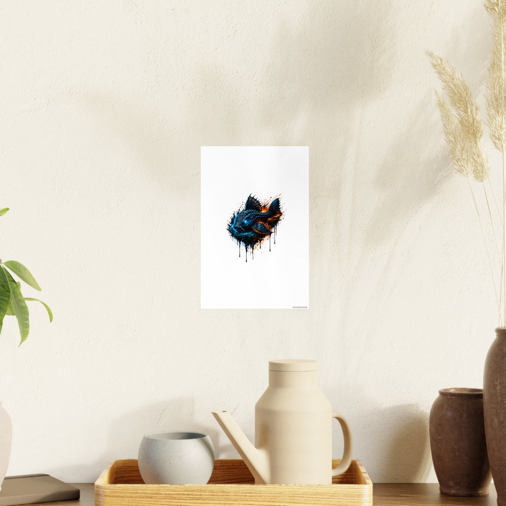 Armored Pleco L-185 – Premium Satin Photo Art Poster
