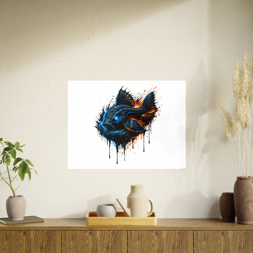 Armored Pleco L-185 – Premium Satin Photo Art Poster