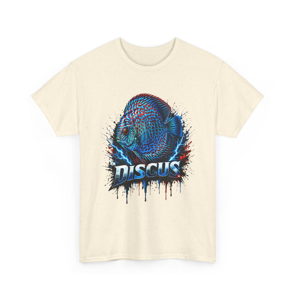 Discus Fish Graphic Tee - Vibrant Aquarium Fish Shirt