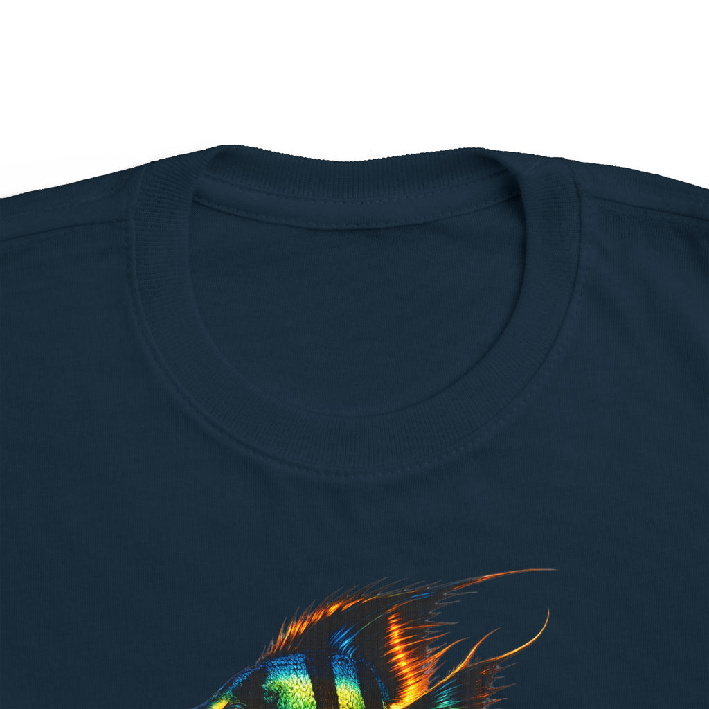 Toddler Fish Tee — Colorful Angelfish Graphic Kids Shirt