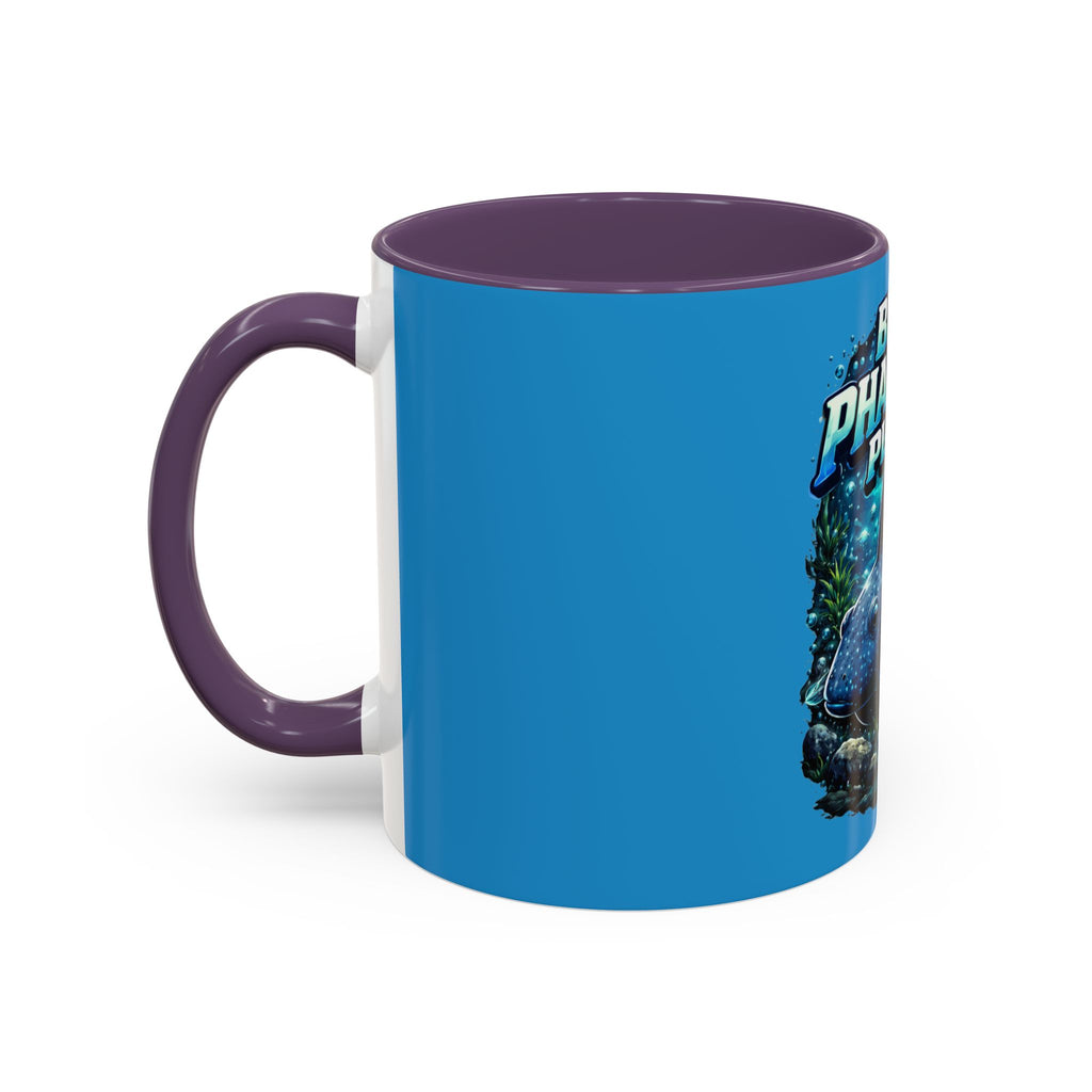 Blue Phantom Pleco Accent Coffee Mug – Aquarium Fish Lover Gift (11/15oz)