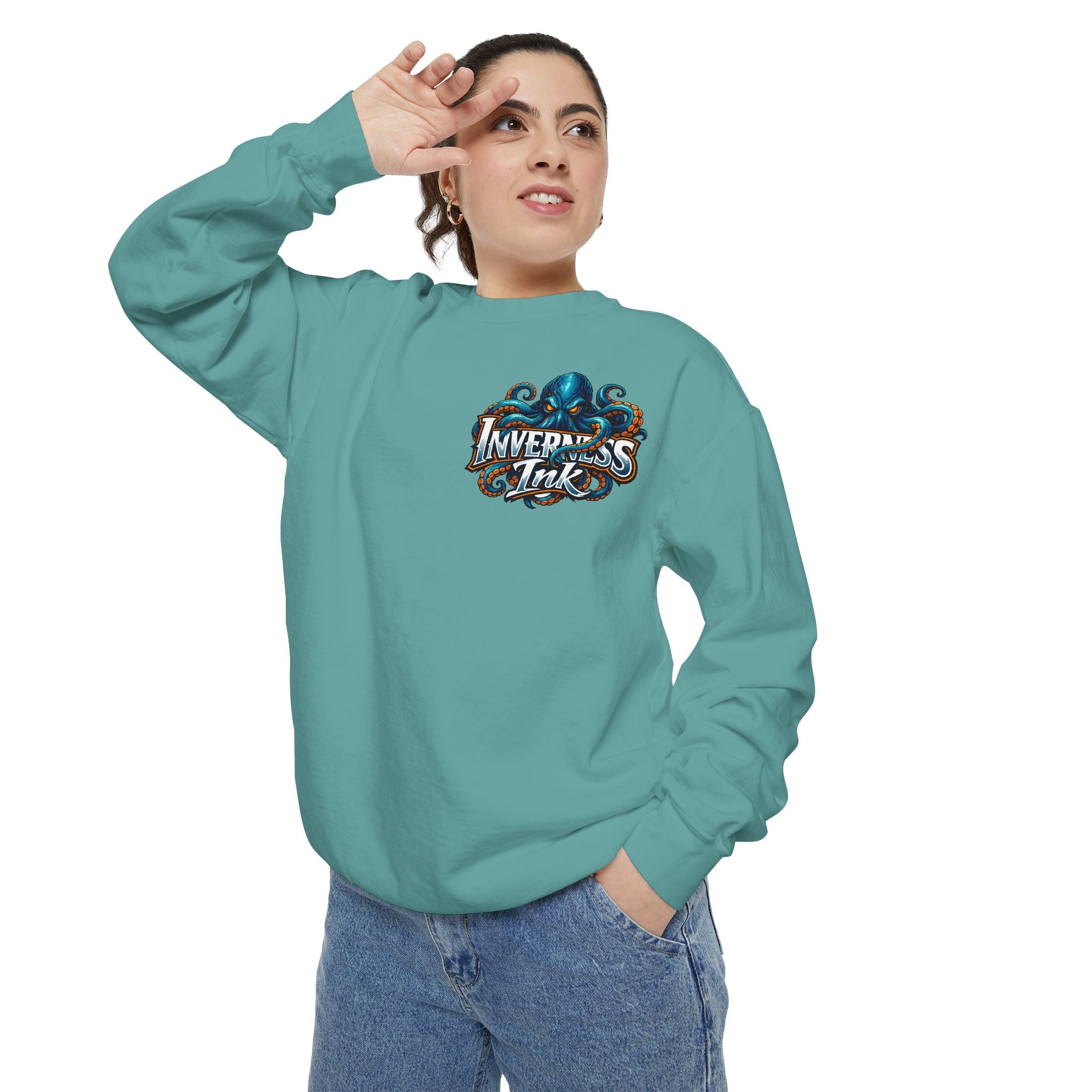 Betta Bliss Sweatshirt — Colorful Betta Fish Graphic Crewneck