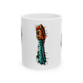 Fire & Ice Guppy – "Neon Flare" Glossy Ceramic Mug (11oz, 15oz)