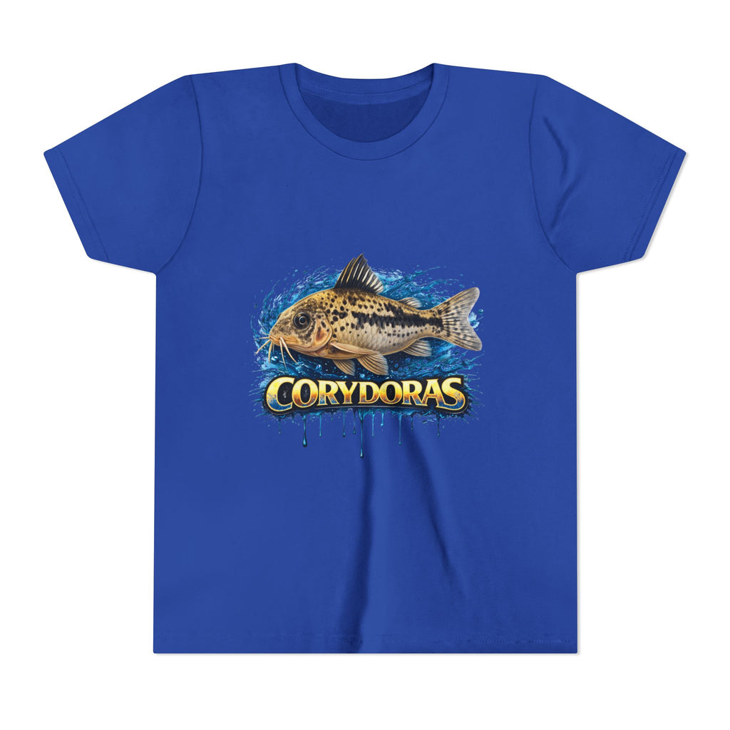 Corydoras Fish Youth Tee – Cute Aquarium Catfish Graphic Shirt