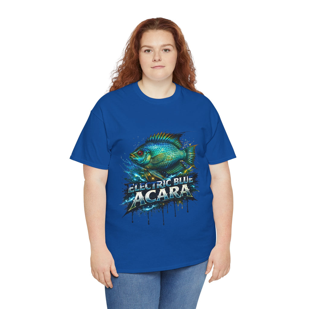 Electric Blue Acara – Premium Graphic Tee