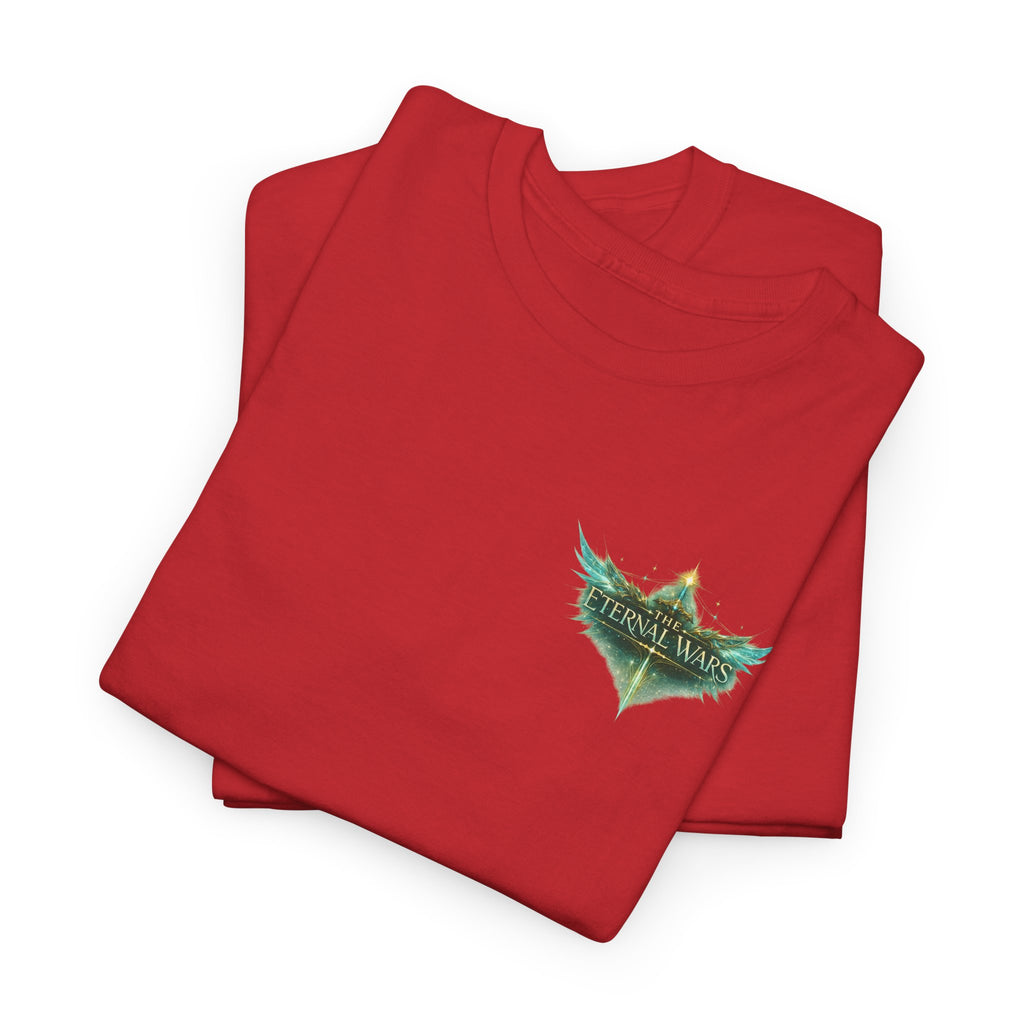 The Eternal Wars Graphic Tee – "Cambria" Winged Warrior Shirt
