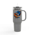 Fire & Ice Guppy – "Neon Flare" 40oz Insulated Travel Mug