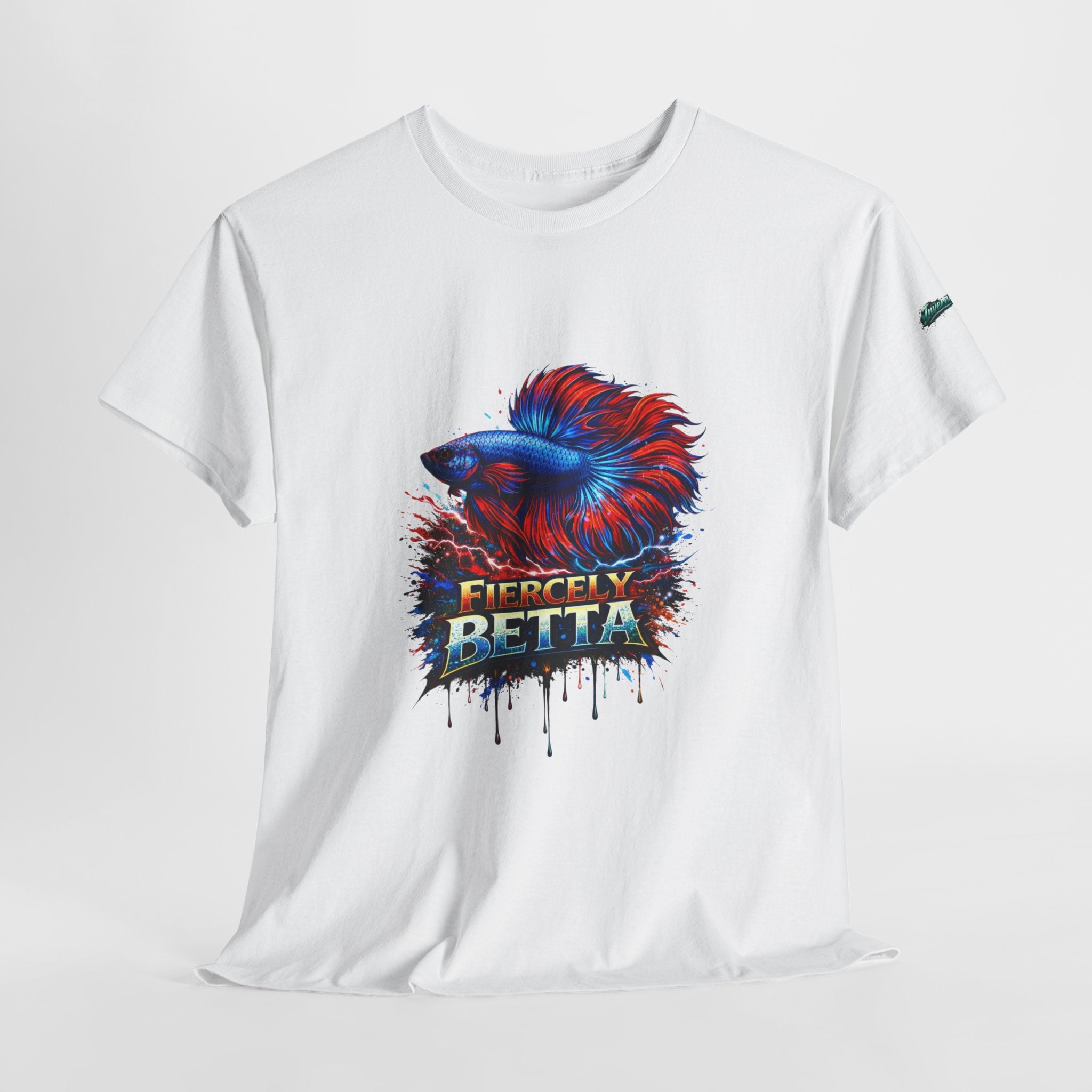 Betta Fish T-Shirt — Fiercely Betta Colorful Aquarium Fish Tee