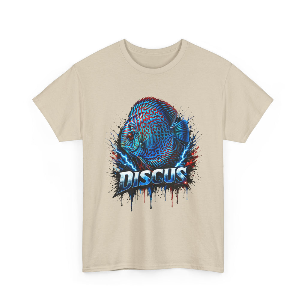 Discus Fish Graphic Tee - Vibrant Aquarium Fish Shirt