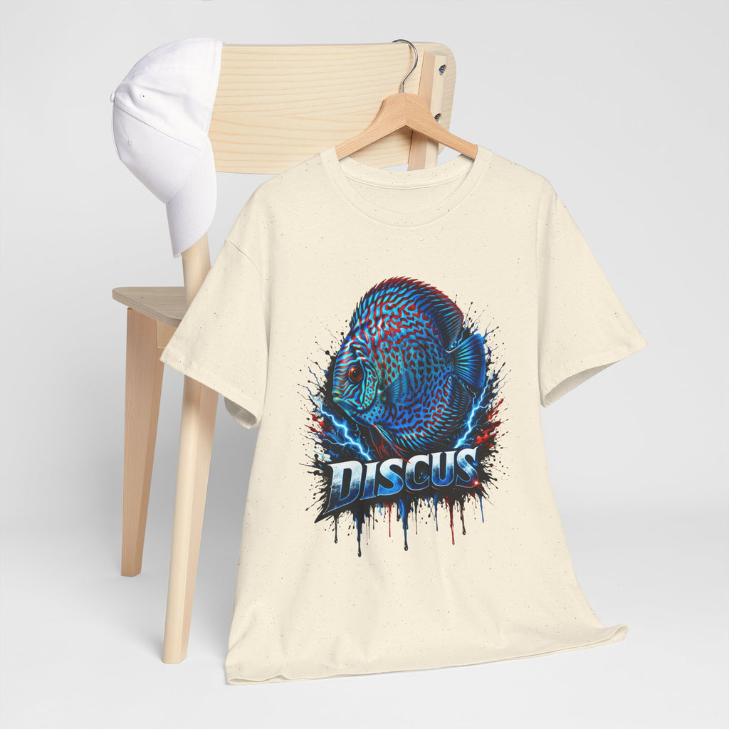 Discus Fish Graphic Tee - Vibrant Aquarium Fish Shirt