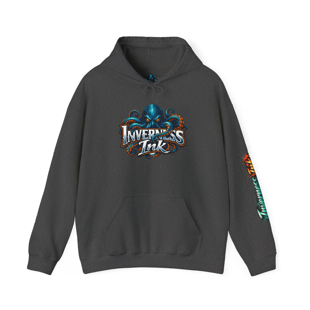 Electric Paint Betta — Artisan Series Hoodie — Inverness Ink Graphic Pullover