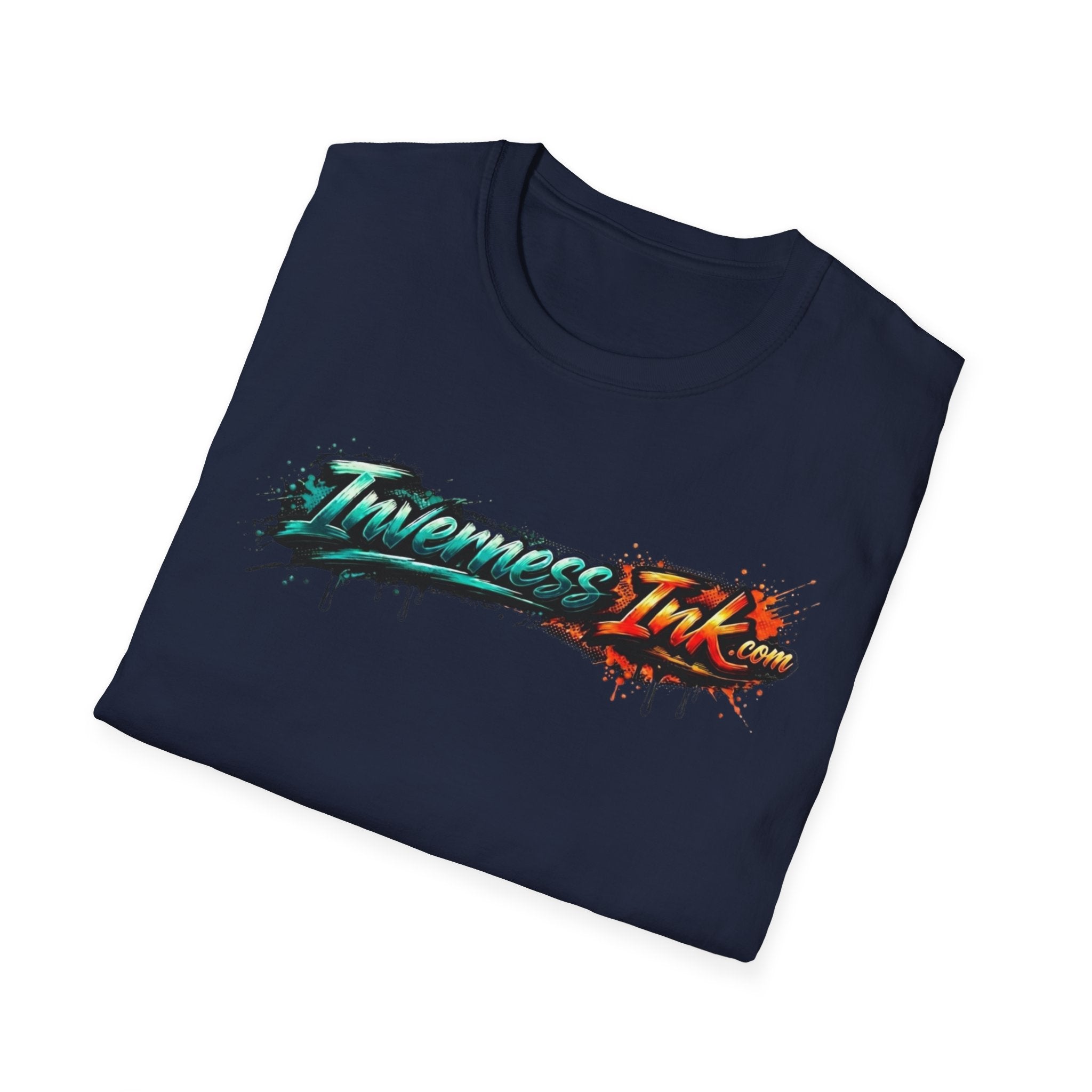 Electric Discus Fish T-Shirt - King of the Aquarium Lightning Art
