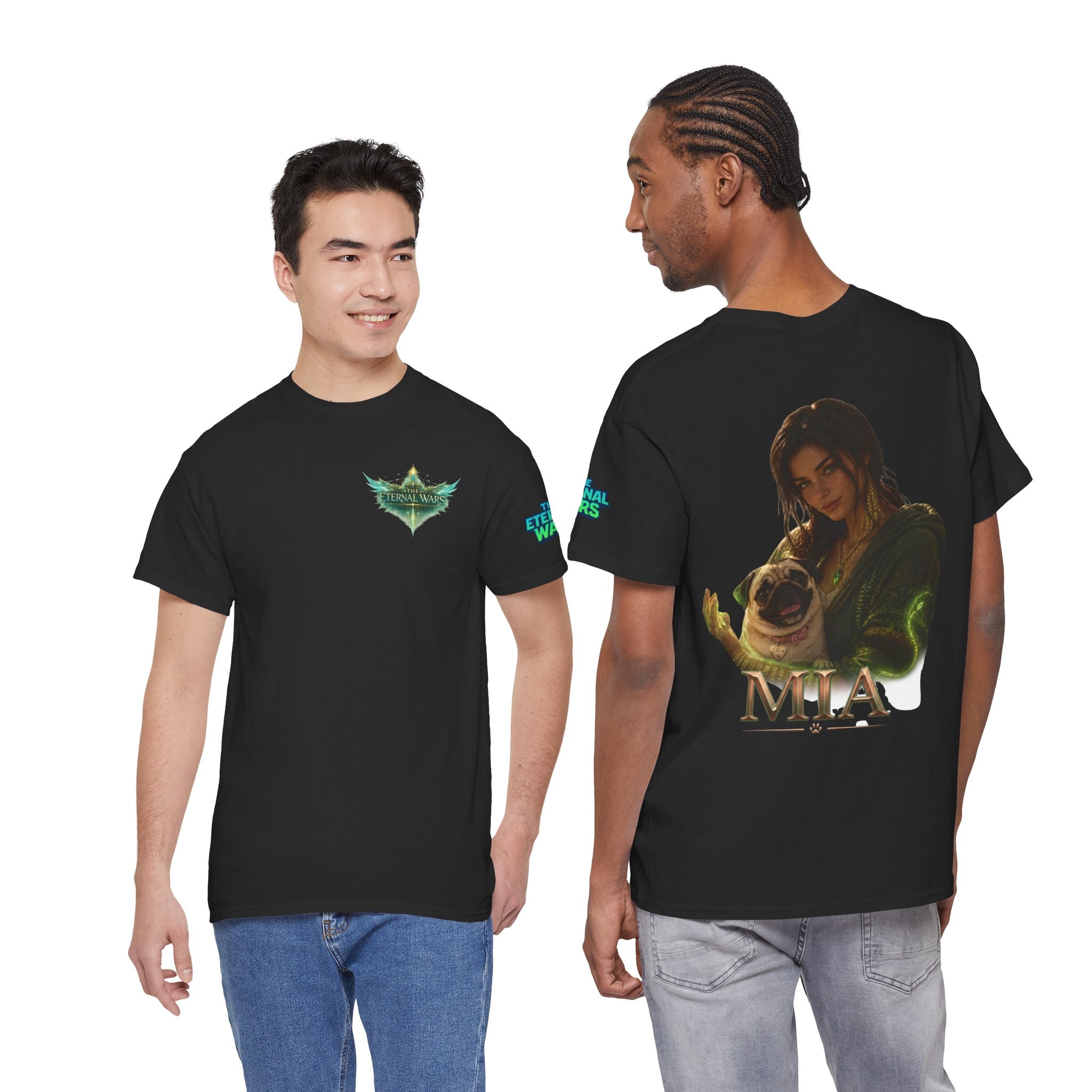 Lilianna & Mia Emerald Aura Tee | The Eternal Wars