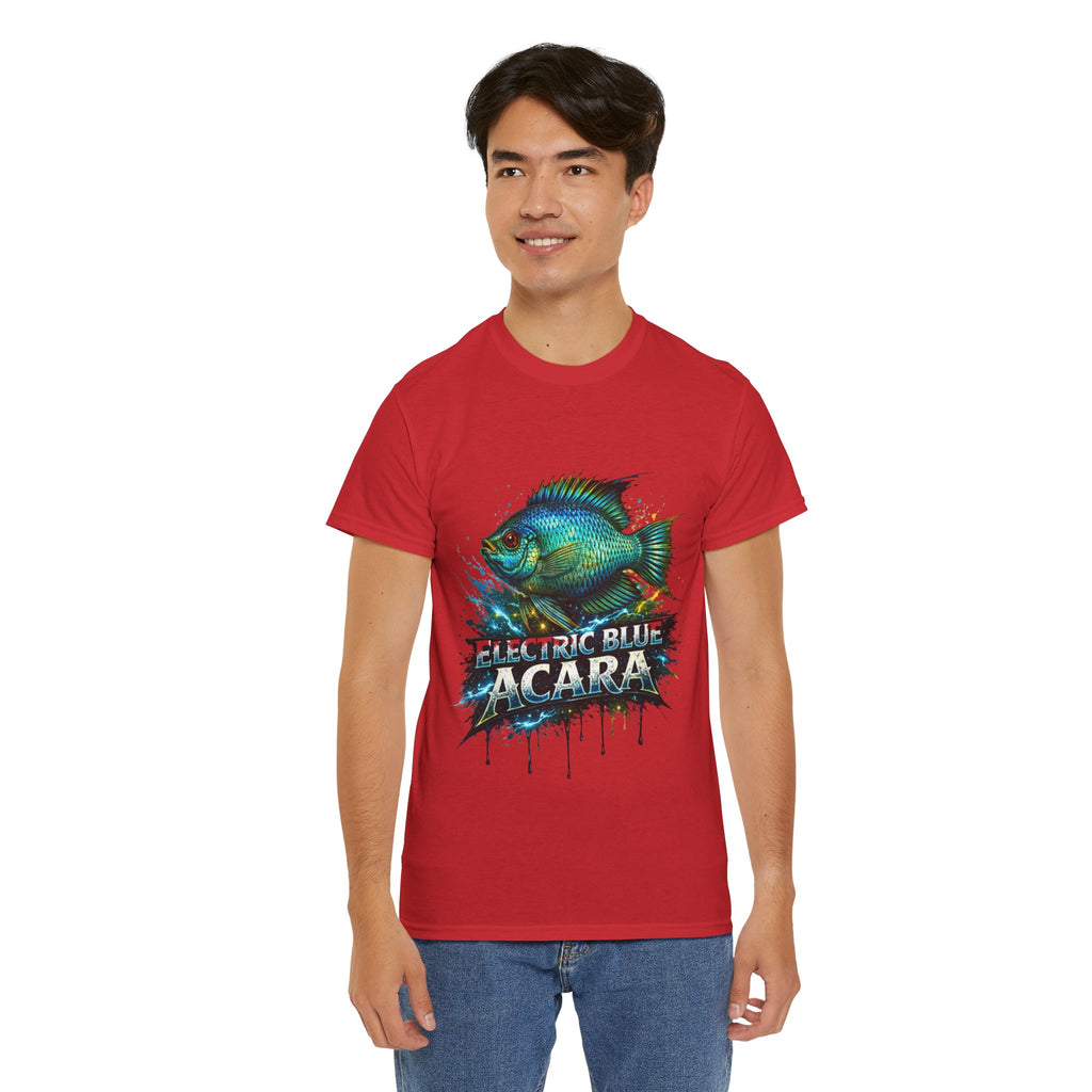 Electric Blue Acara – Premium Graphic Tee