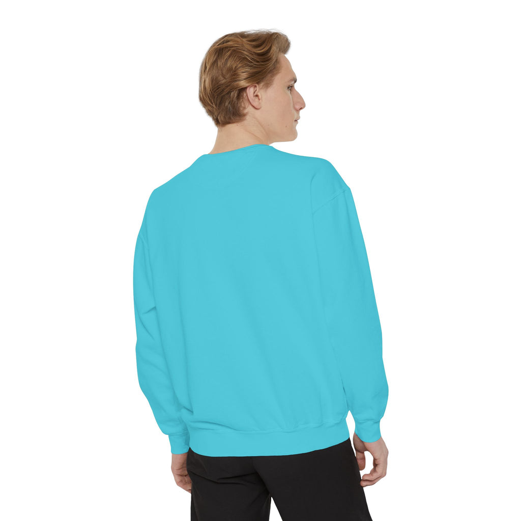Angelfish Art Sweatshirt — Colorful Aquarium Fish Graphic Sweatshirt