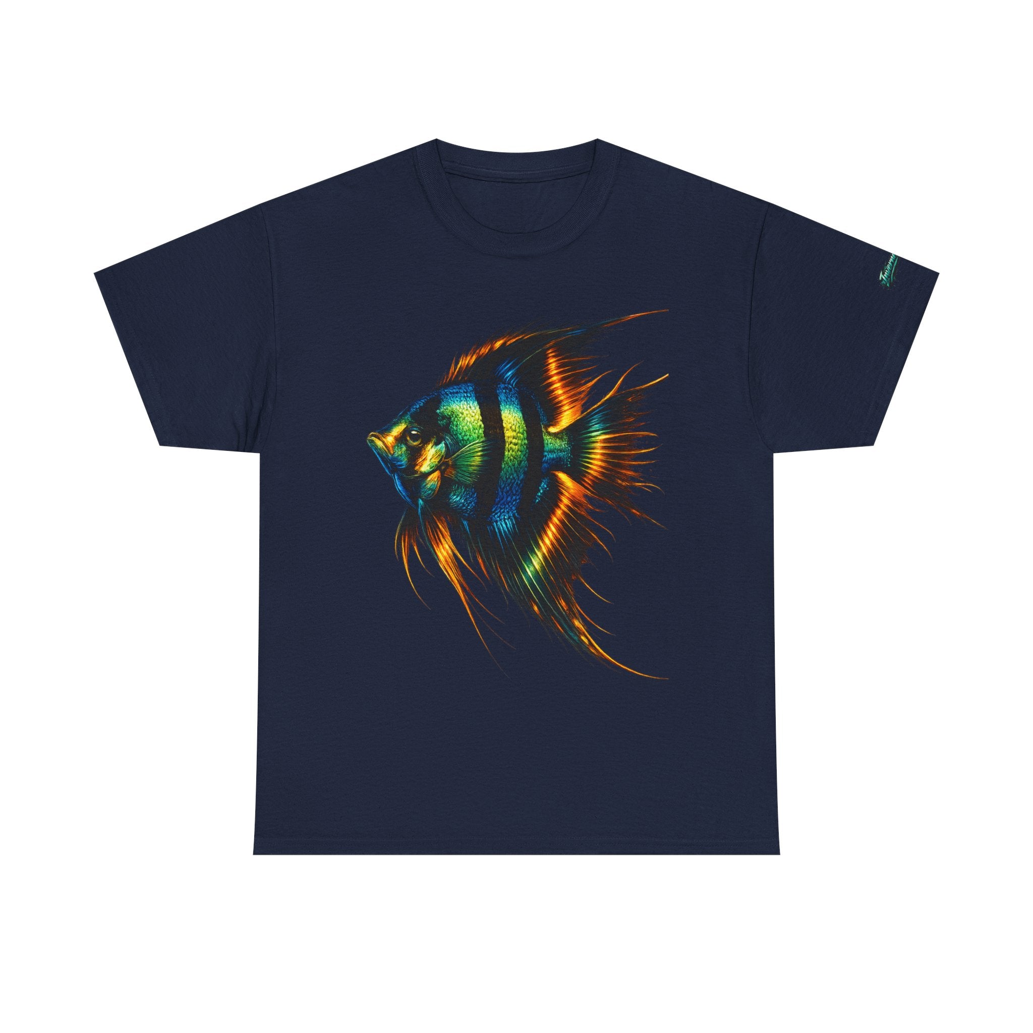 Angelfish Graphic Tee – Vibrant Tropical Fish T-Shirt