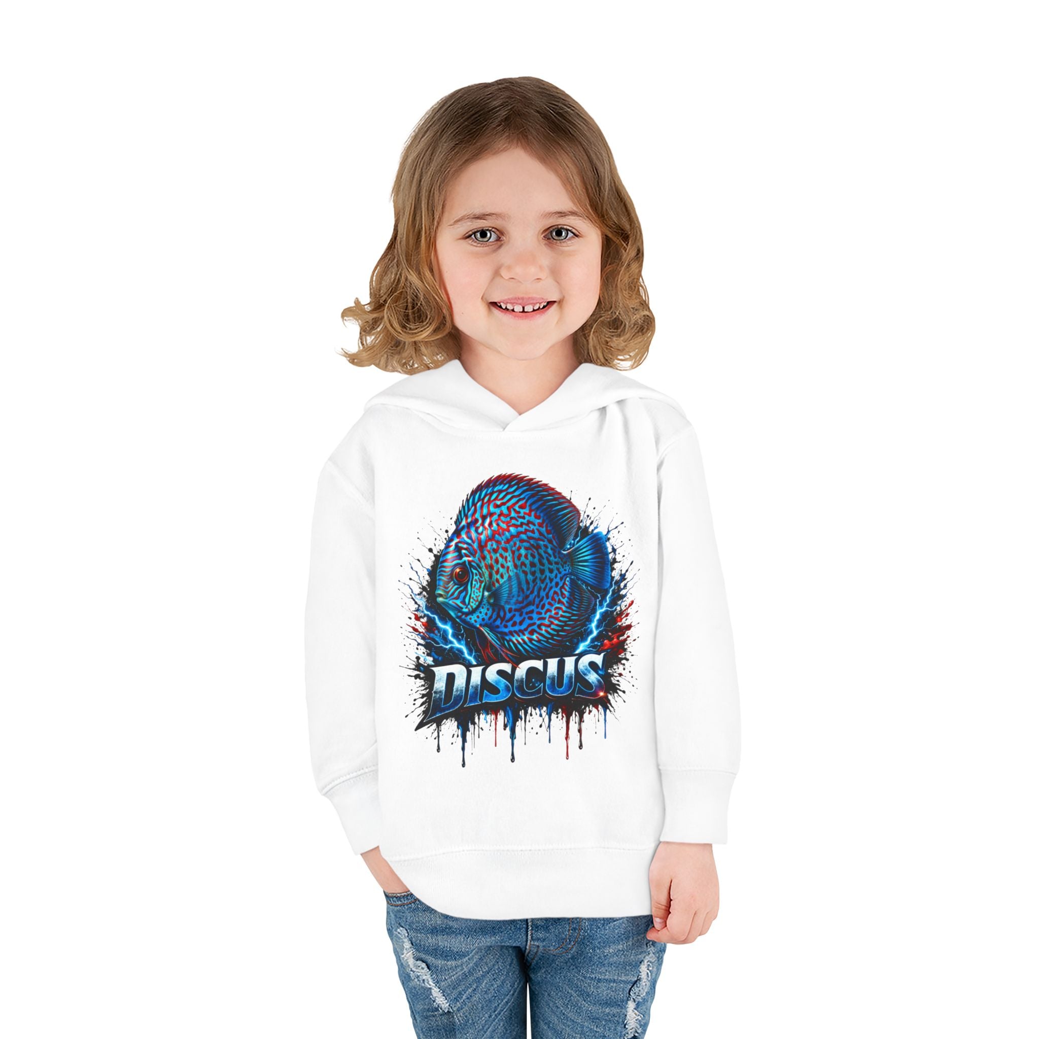 Electric Discus – Toddler Premium "Lightning" Fleece Hoodie