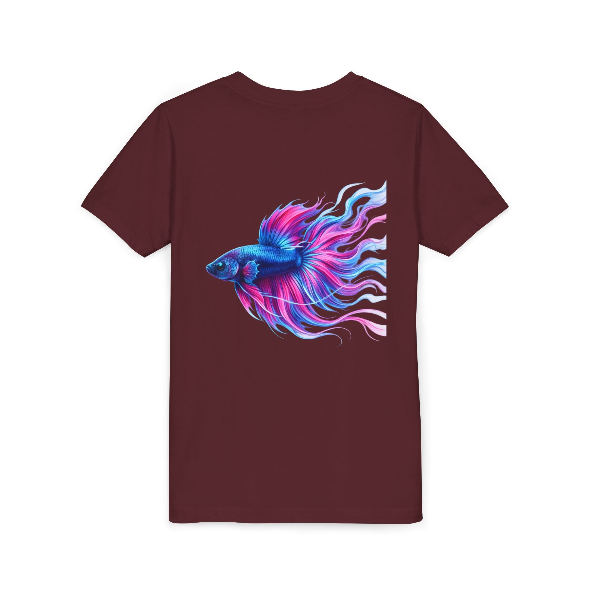 Youth Tee - Colorful Betta Fish Graphic Shirt