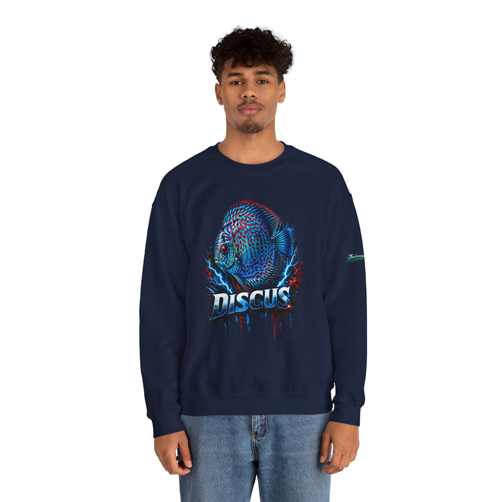 Electric Discus – Heavy Blend "Lightning" Crewneck Sweatshirt
