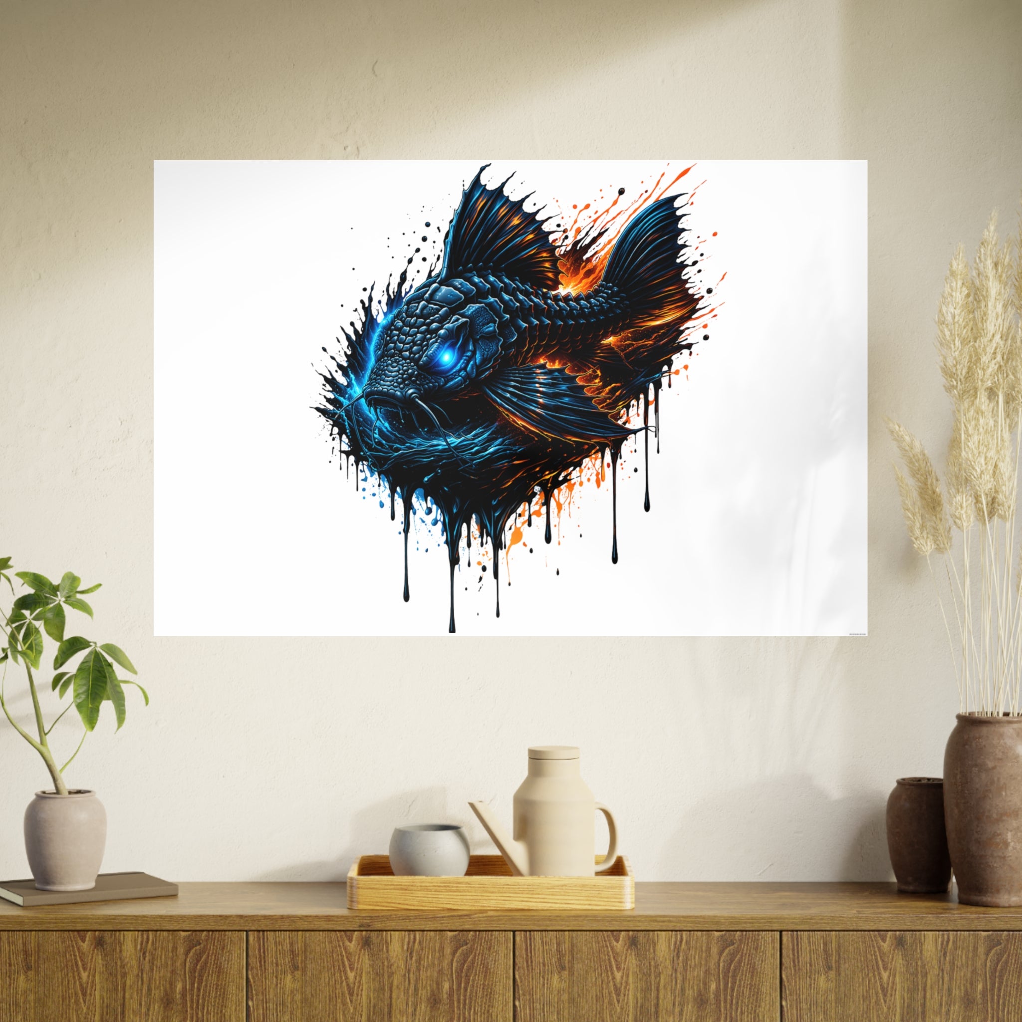 Armored Pleco L-185 – Premium Satin Photo Art Poster