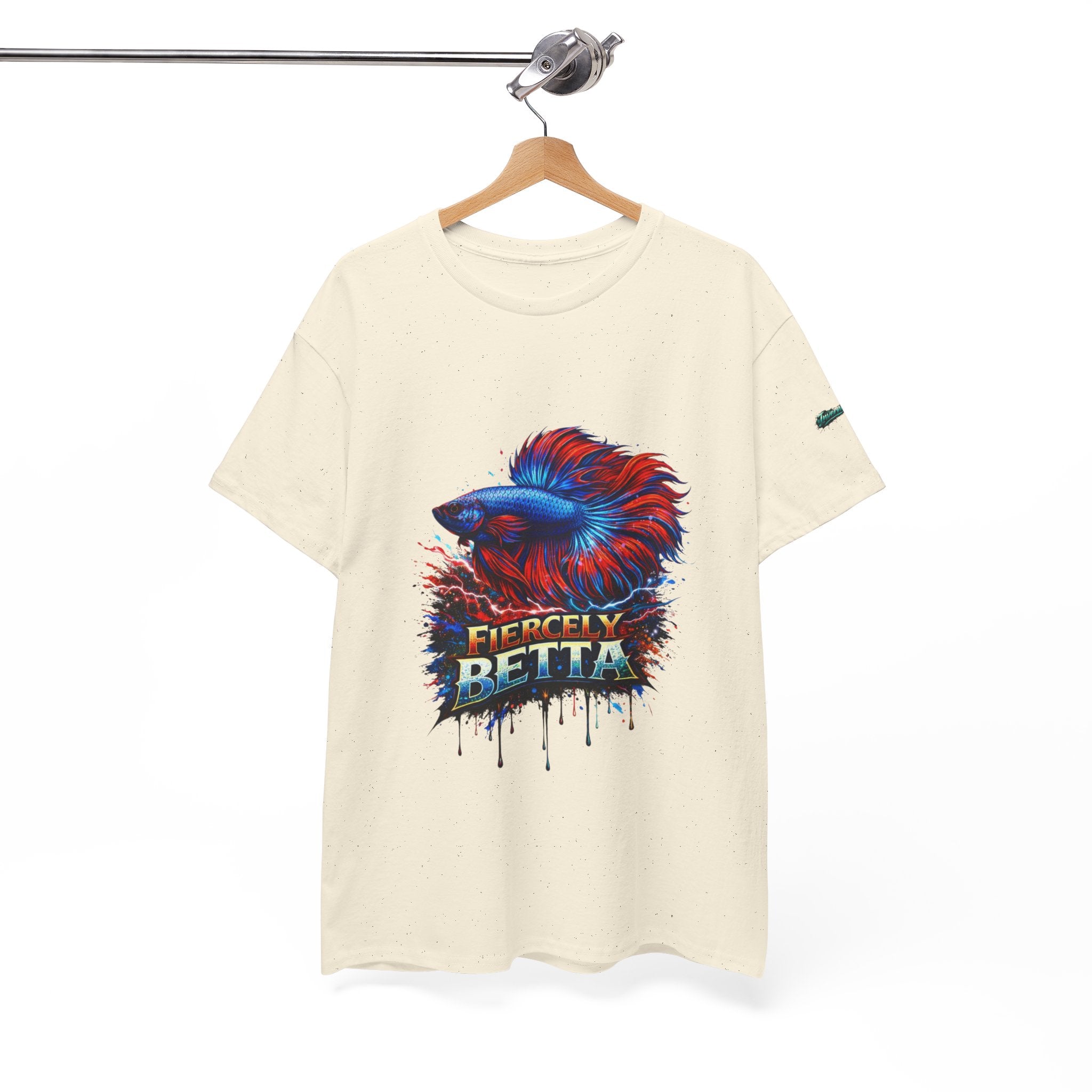 Betta Fish T-Shirt — Fiercely Betta Colorful Aquarium Fish Tee