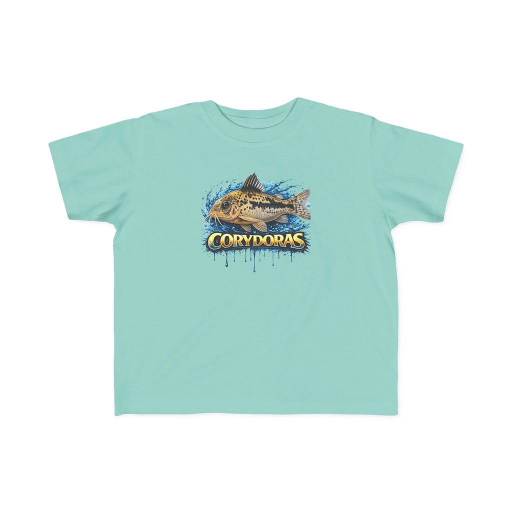 Toddler Tee — 'Corydoras' Aquarium Fish Graphic