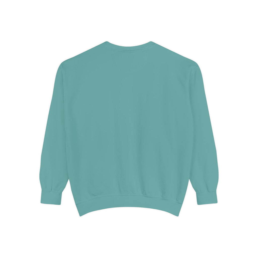 Electric Blue Acara – Garment-Dyed Premium Sweatshirt