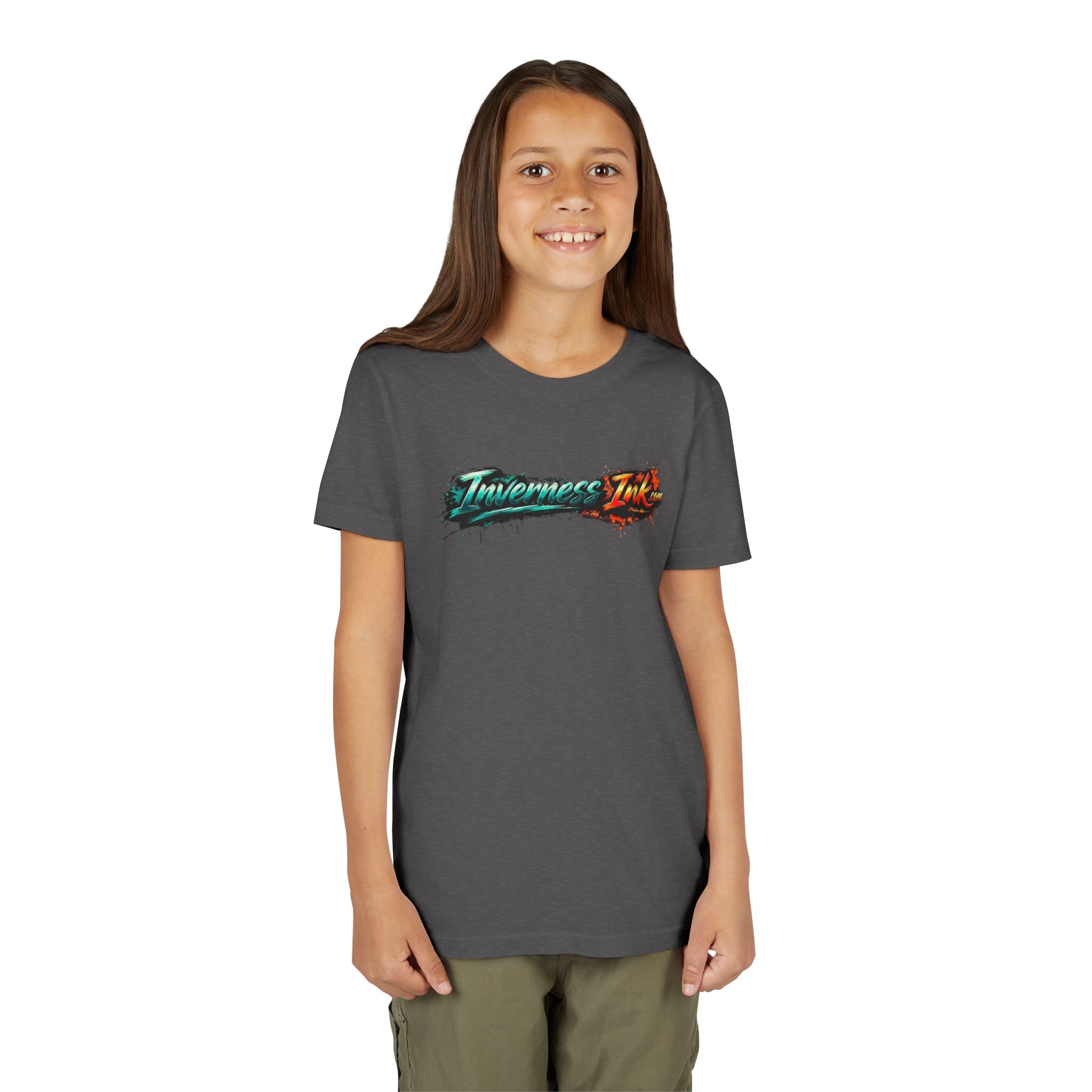 Youth Tee - Colorful Betta Fish Graphic Shirt