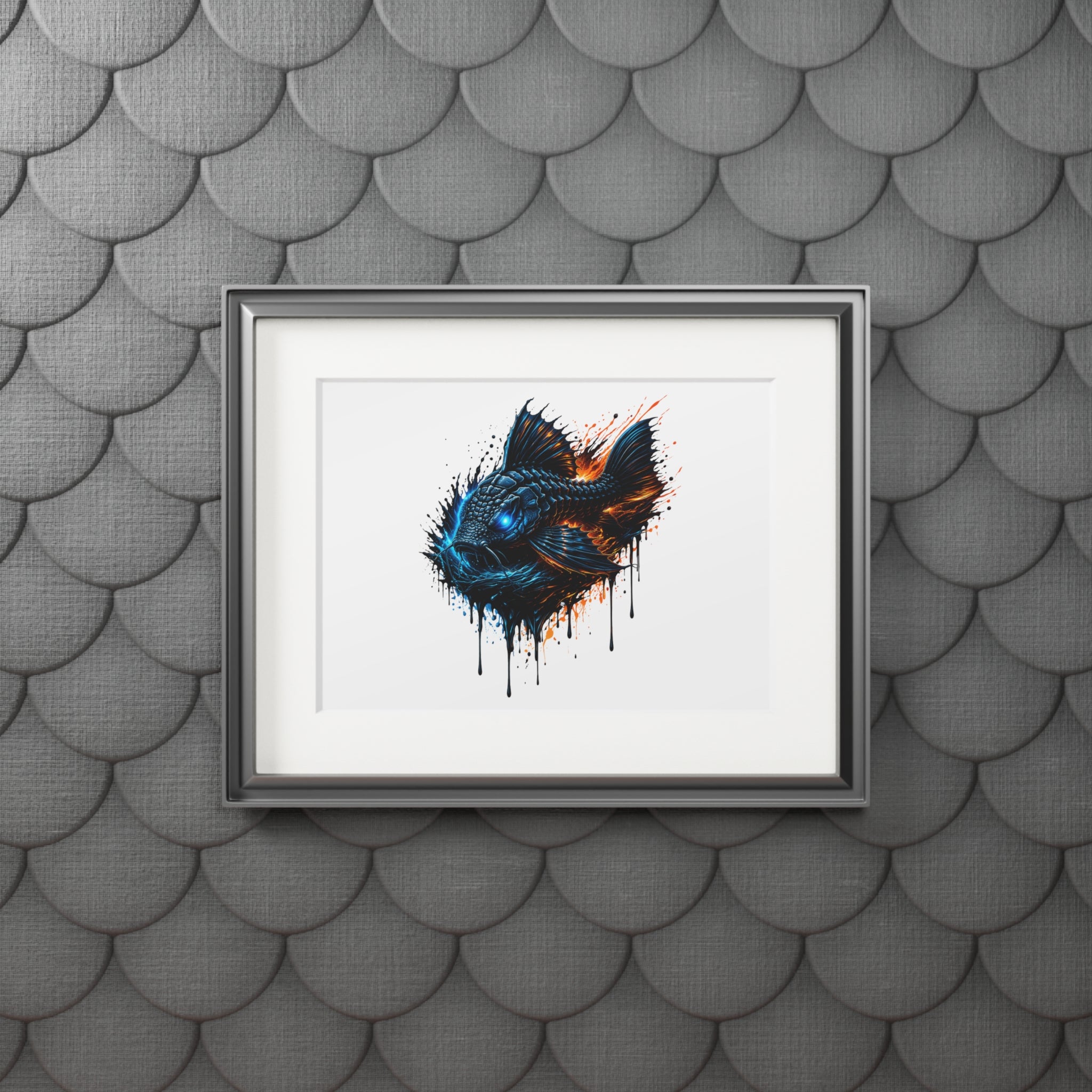 Armored Pleco L-185 – Premium Matted Fine Art Print